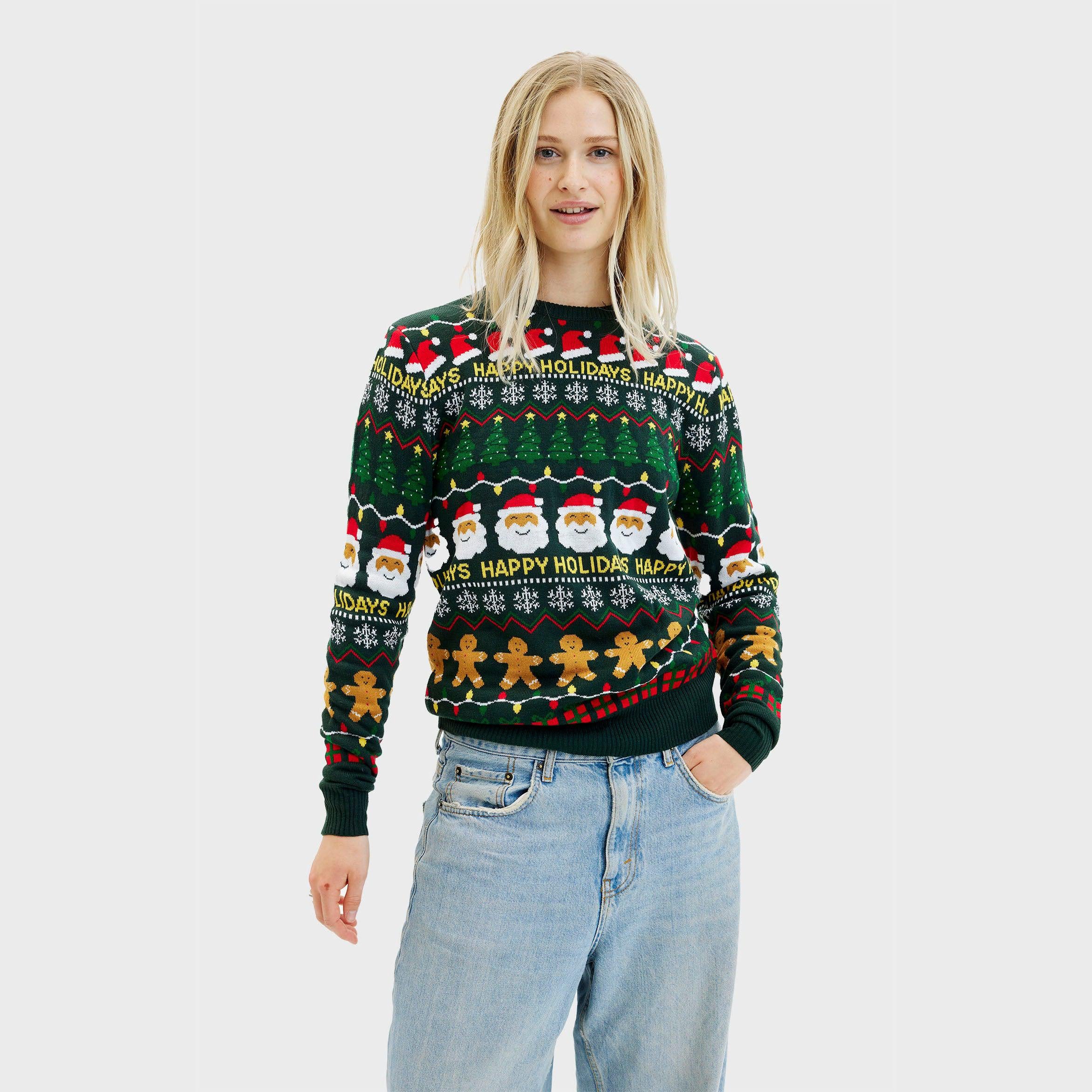 Christmas Sweater With A Vibe - Donna